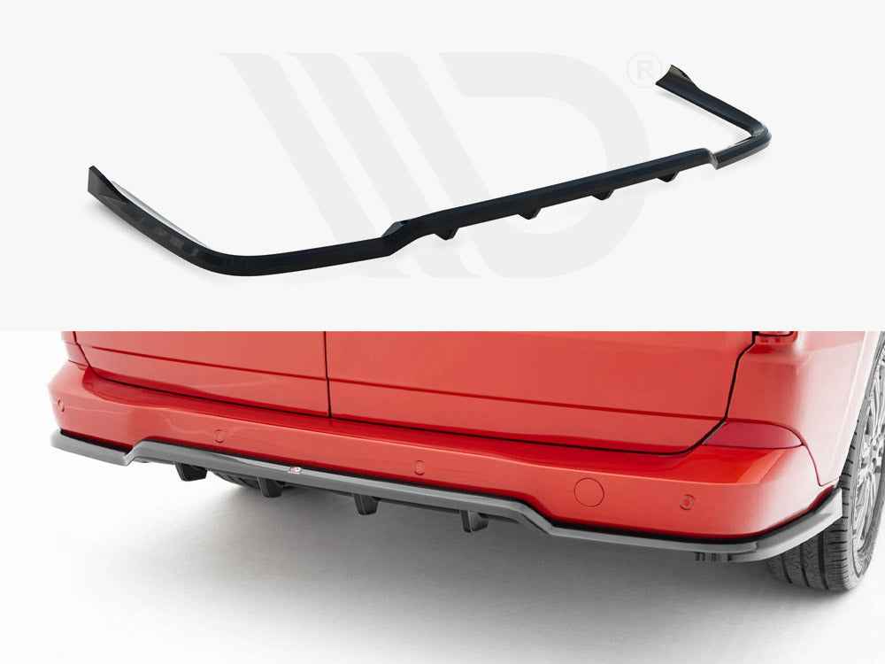 Maxton Design -  Rear Splitter (Vertical Bars) Ford Transit Custom / Tourneo Custom Mk2