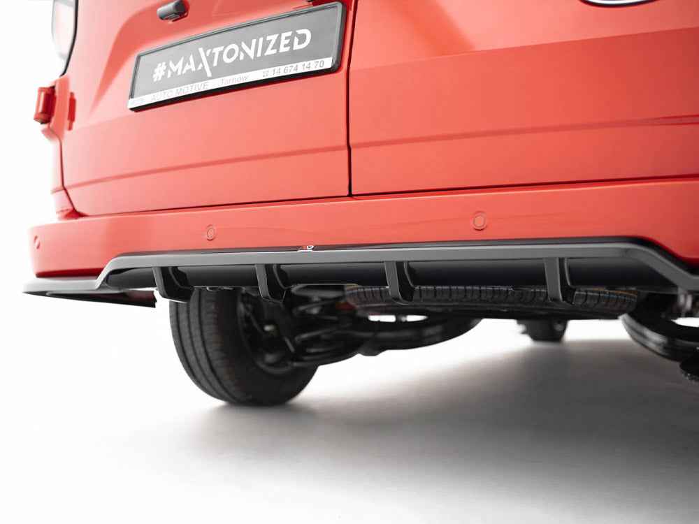 Maxton Design -  Rear Splitter (Vertical Bars) Ford Transit Custom / Tourneo Custom Mk2