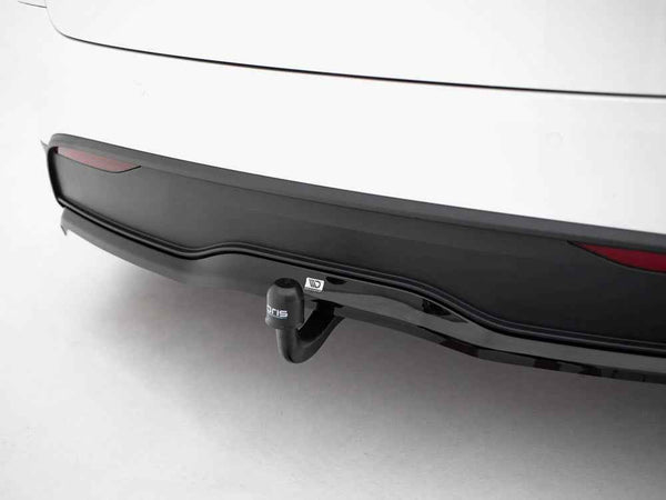 Maxton Design - Rear Splitter (Vertical Bars) V.2 Tesla Model X Mk1 Facelift