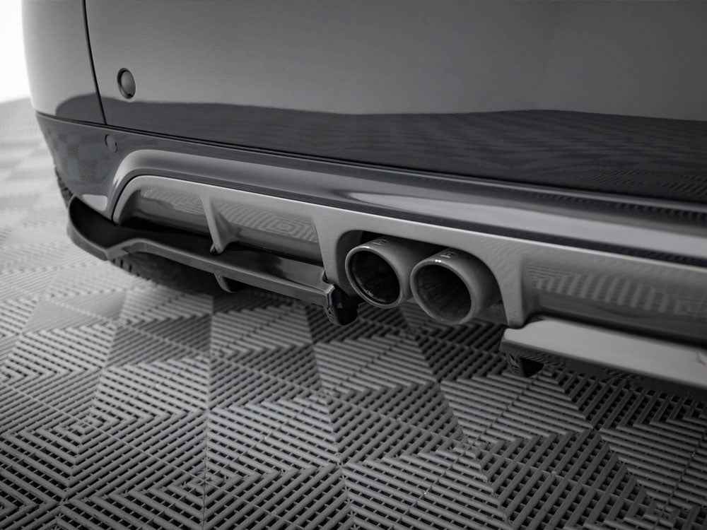 Maxton Design - Rear Splitter (Vertical Bars) Brabus Smart Fortwo C451 Facelift