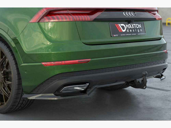 Maxton Design - Rear Splitter (Vertical Bars) Audi Q8 Mk1 Facelift