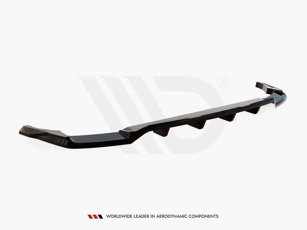 Maxton Design - Rear Splitter (Vertical Bars) Audi Q8 Mk1 Facelift
