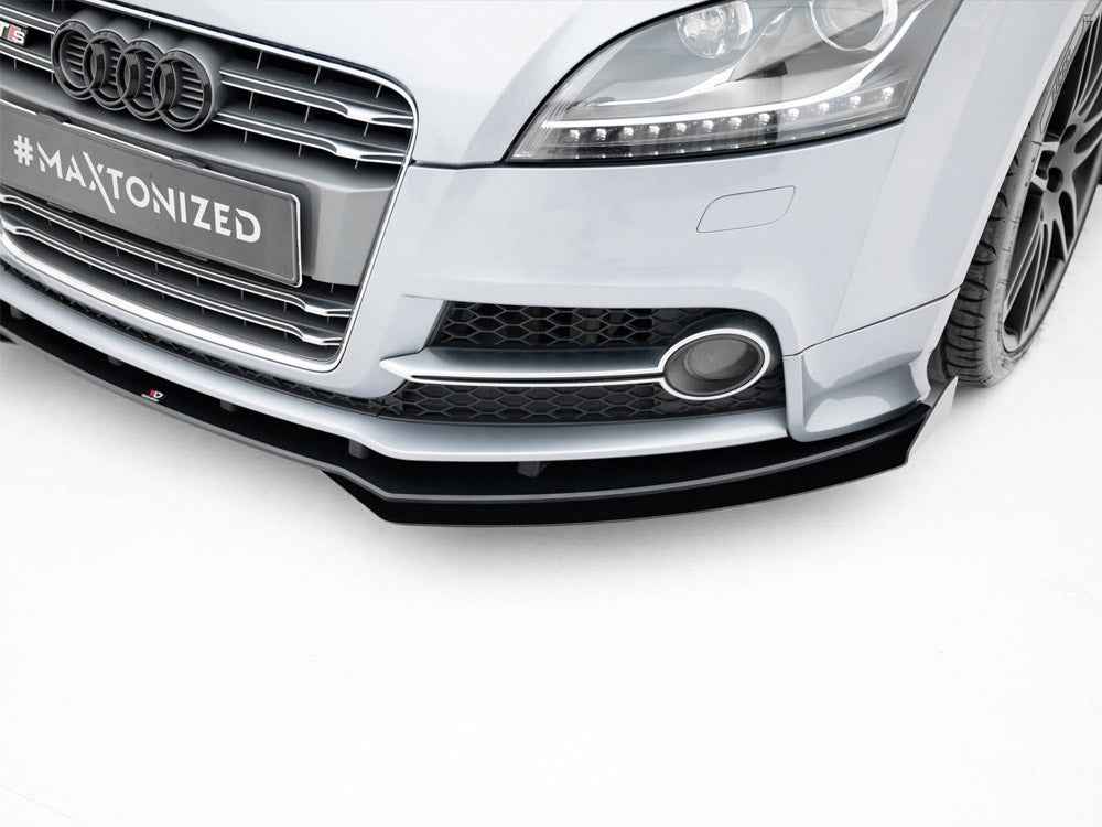 Maxton Design - Street PRO Front Splitter + Flaps Audi TT S / TT S-Line 8J Facelift