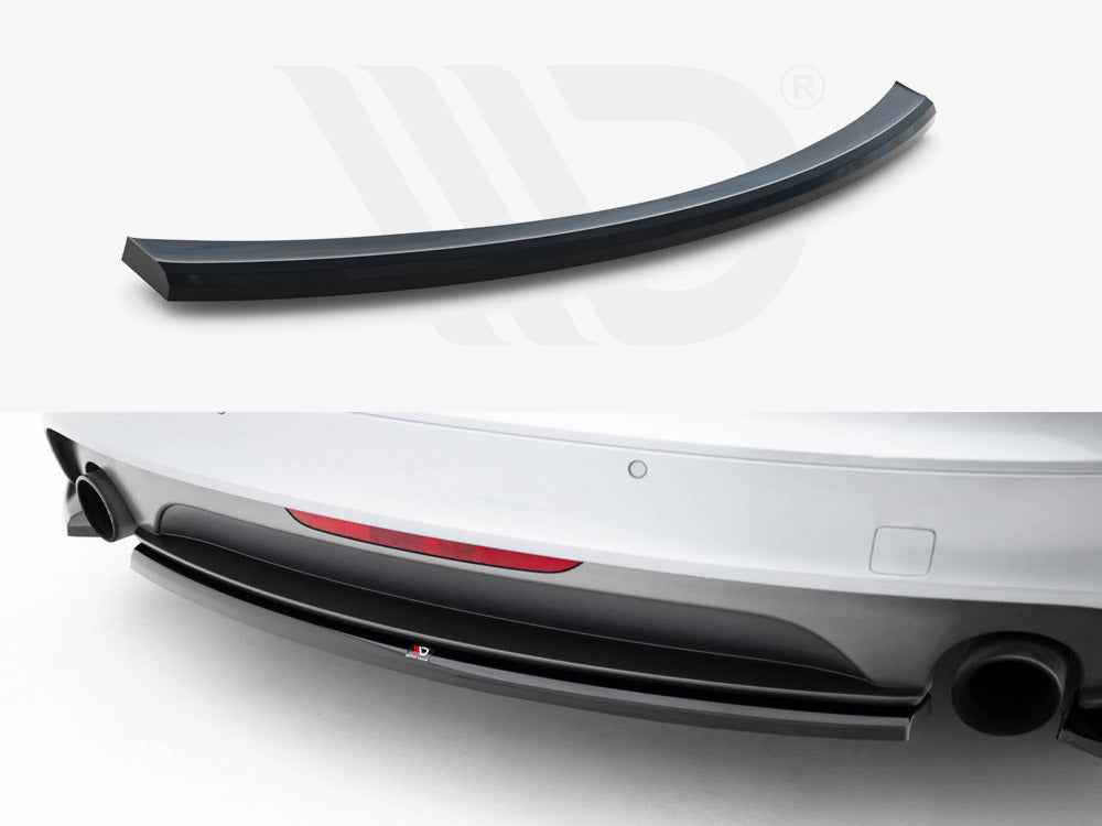 Maxton Design - Central Rear Splitter Audi TT S-Line 8J Facelift