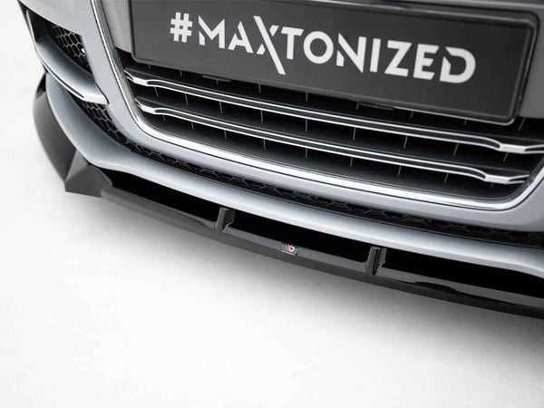 Maxton Design - Front Splitter V.3 Audi TT S / TT S-Line 8J Facelift