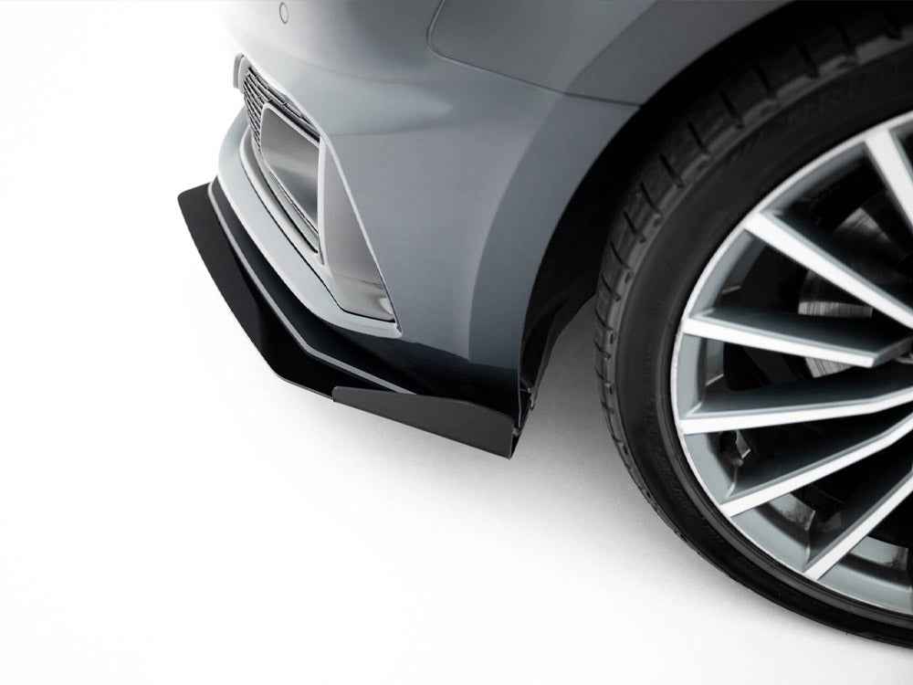 Maxton Design - Street PRO Front Splitter + Flaps Audi A5 F5 / B9 Facelift
