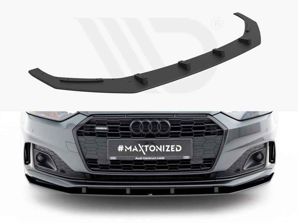 Maxton Design - Street PRO Front Splitter Audi A5 F5 / B9 Facelift