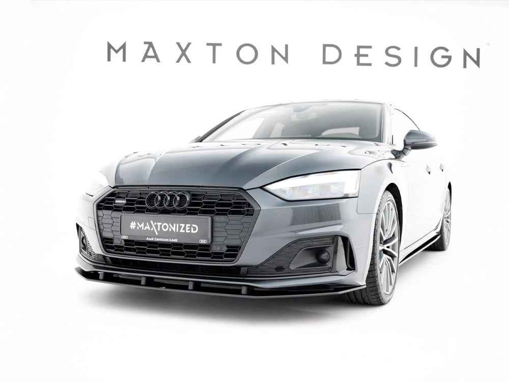 Maxton Design - Street PRO Front Splitter Audi A5 F5 / B9 Facelift
