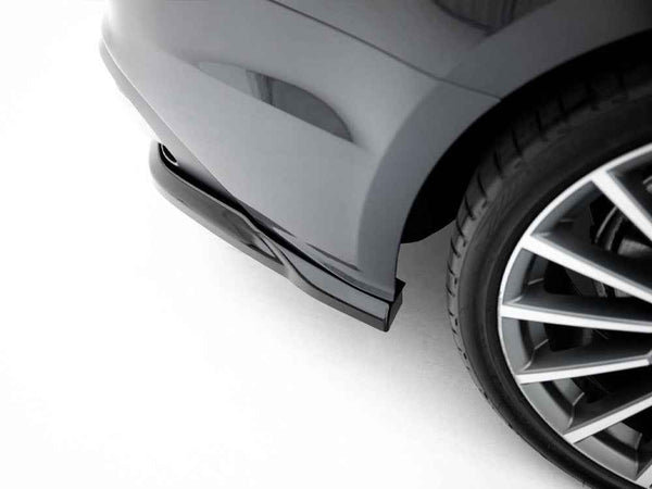 Maxton Design - Rear Splitter (Vertical Bars) Audi A5 F5 / B9 Facelift