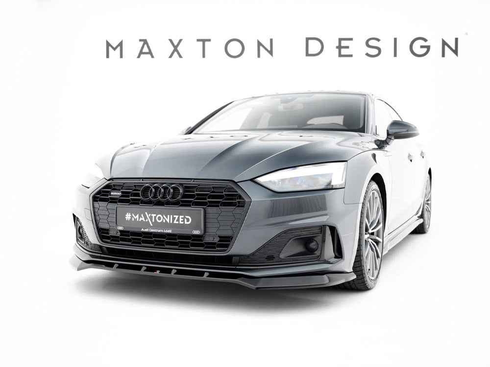 Maxton Design - Front Splitter V.2 Audi A5 F5 / B9 Facelift