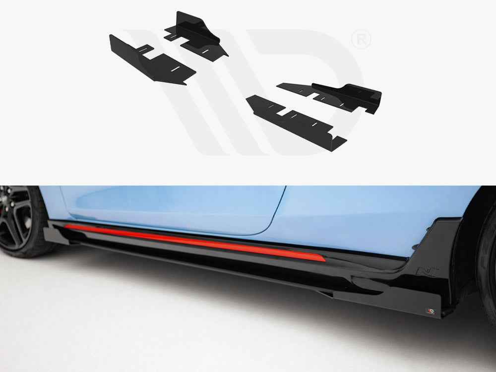 Maxton Design - Side Flaps Hyundai Veloster N Mk2