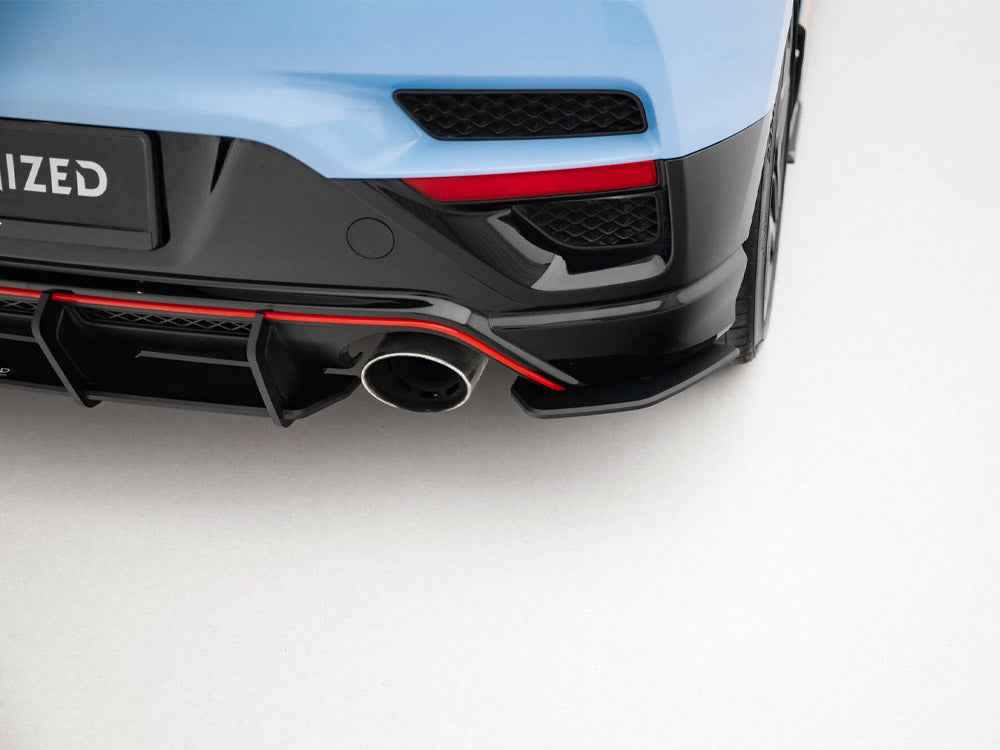 Maxton Design - Street Pro Rear Side Splitters Hyundai Veloster N Mk2