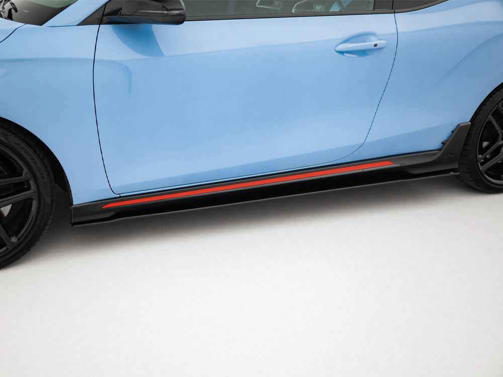 Maxton Design - Street PRO Side Skirts Diffusers Hyundai Veloster N Mk2