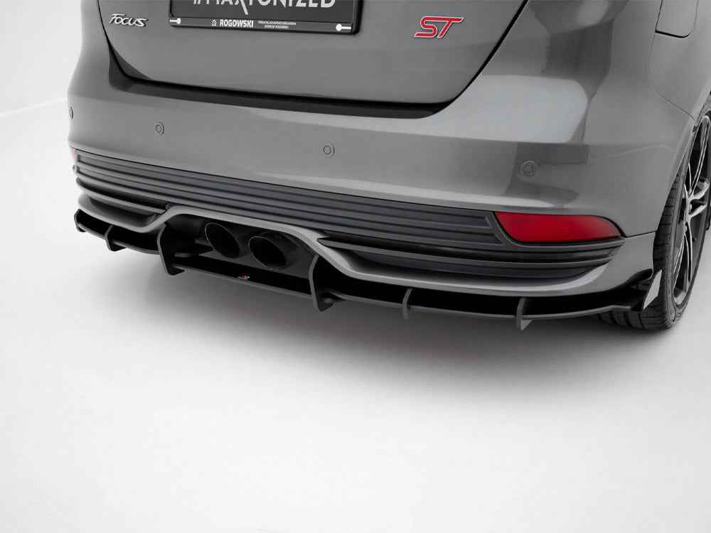Maxton Design - Rear Side Flaps Ford Focus ST Mk3 Facelift