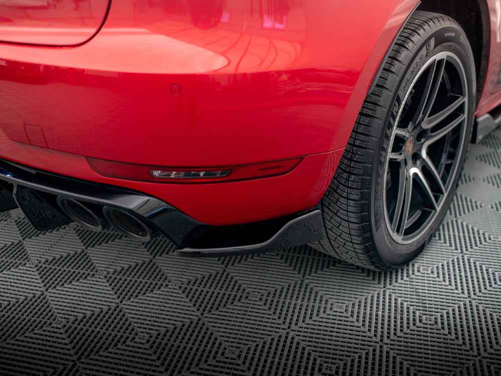 Maxton Design - Rear Side Splitters V.2 Porsche Macan GTS / Sport Design Mk1 Facelift