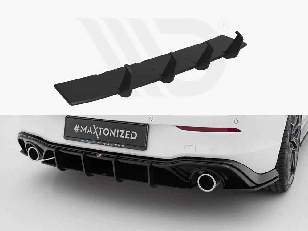 Maxton Design - Street PRO Rear Diffuser V.3 Volkswagen Golf GTI Mk8 / 8.5