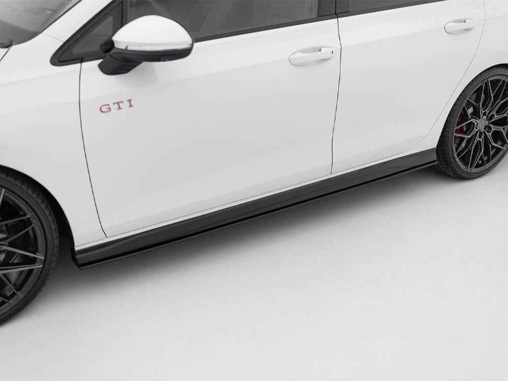 Maxton Design - Street PRO Side Skirts Diffusers V.2 Volkswagen Golf GTI / GTE / GTI Clubsport / R-Line Mk8