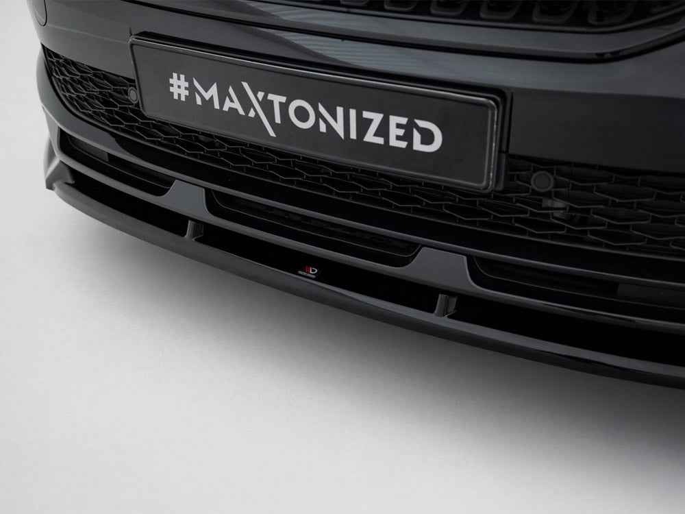 Maxton Design - Front Splitter V.2 Skoda Kamiq Monte Carlo Mk1 Facelift