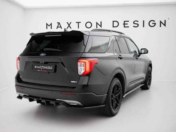 Maxton Design - Rear Splitter (Vertical Bars) Ford Explorer XLT Mk6