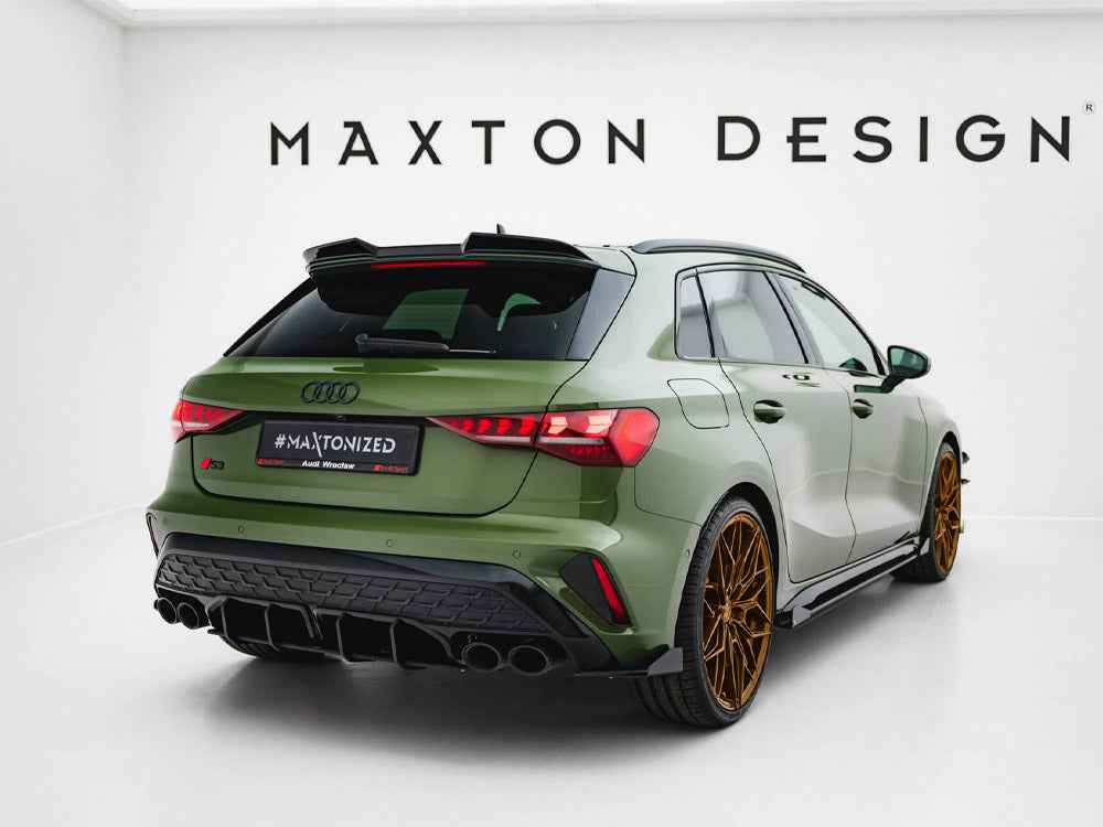 Maxton Design - Street PRO Rear Diffuser Audi S3 Sportback 8Y Facelift
