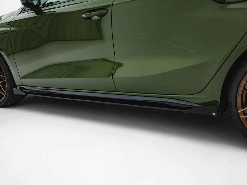 Street PRO Side Skirts Diffusers + Flaps Audi S3 Sportback / A3 S-Line Sportback 8Y Facelift