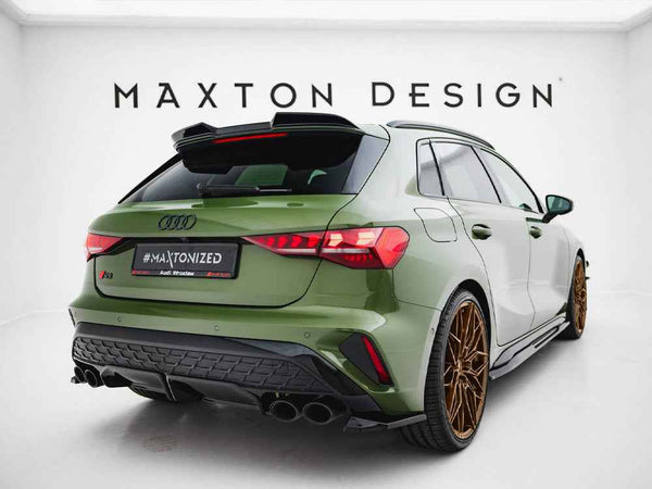 Maxton Design - Rear Side Splitters V.1 Audi S3 Sportback Facelift