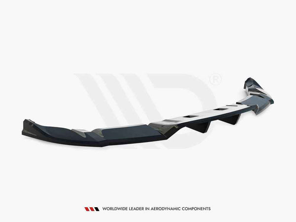 Maxton Design - Rear Splitter (Vertical Bars) V.1 Tesla Model 3 Performance Mk1 Facelift