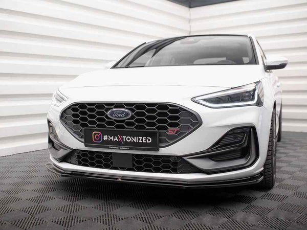 Maxton Design - Front Splitter V.4 Ford Focus ST / ST-Line Mk4 Facelift
