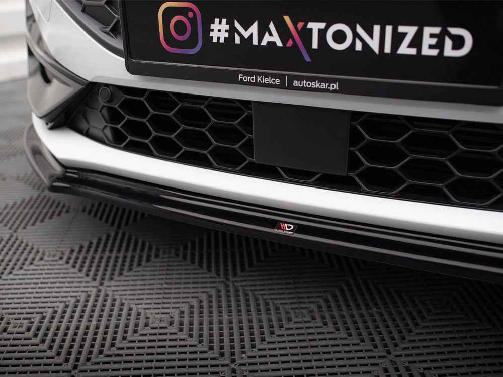 Maxton Design - Front Splitter V.4 Ford Focus ST / ST-Line Mk4 Facelift