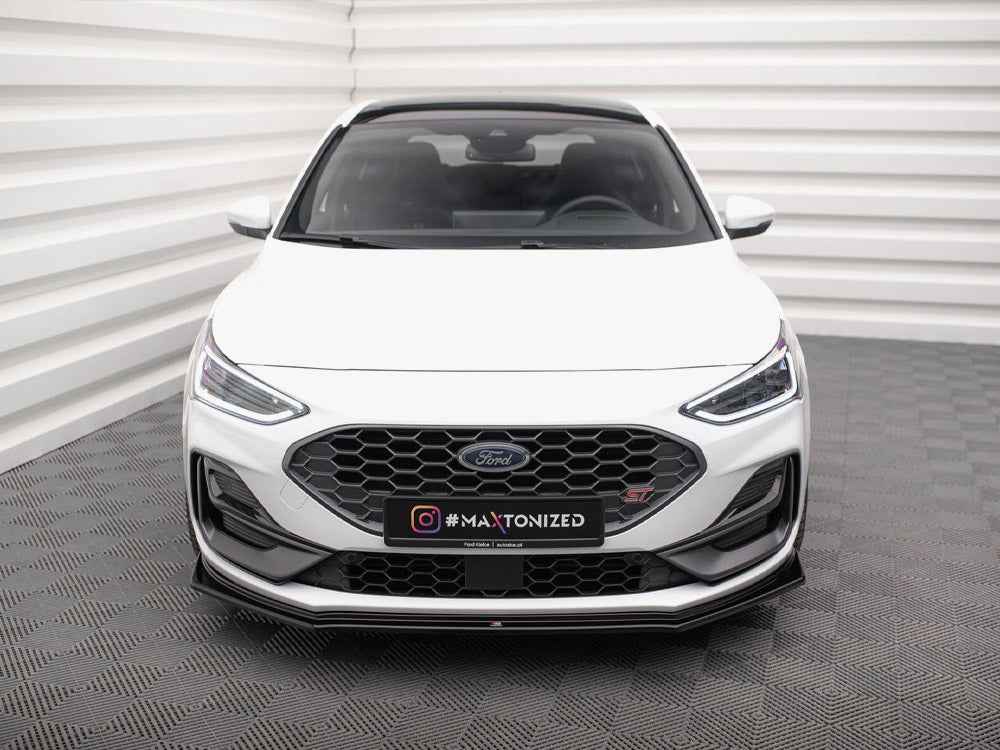 Maxton Design - Front Splitter V.5 Ford Focus ST / ST-Line Mk4 Facelift