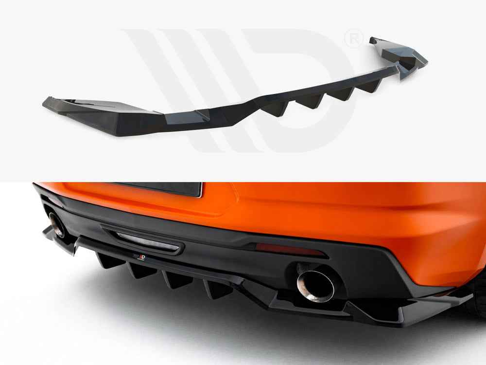 Maxton Design -Rear Splitter (Vertical Bars) Chevrolet Camaro SS Mk6 Facelift