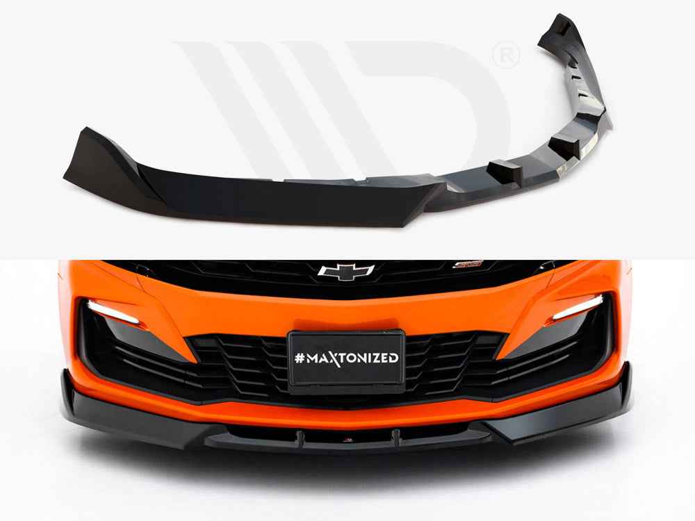 Maxton Design - Front Splitter V.2 Chevrolet Camaro SS Mk6 Facelift