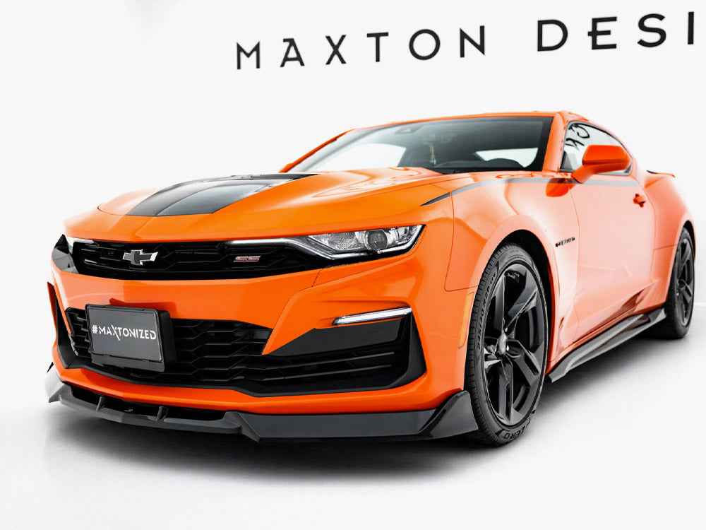 Maxton Design - Front Splitter V.2 Chevrolet Camaro SS Mk6 Facelift