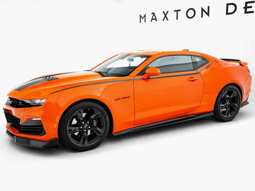 Maxton Design - Side Skirts Diffusers V.2 Chevrolet Camaro SS Mk6 Facelift