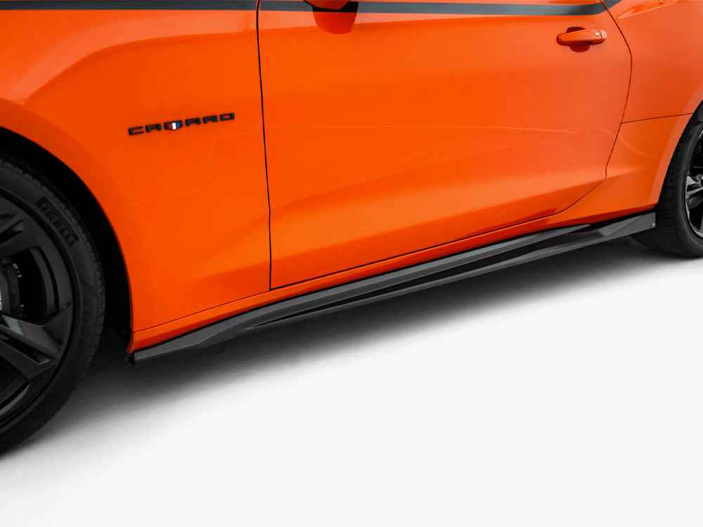 Maxton Design - Side Skirts Diffusers V.2 Chevrolet Camaro SS Mk6 Facelift