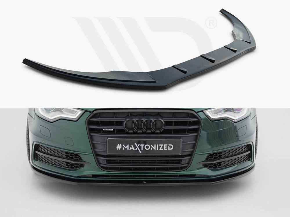 Maxton Design - FRONT SPLITTER V.1 AUDI S6 / A6 C7 S-LINE (2011-2014)