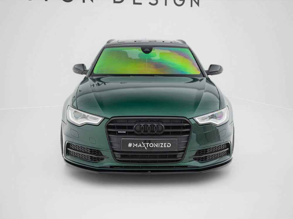 Maxton Design - FRONT SPLITTER V.1 AUDI S6 / A6 C7 S-LINE (2011-2014)
