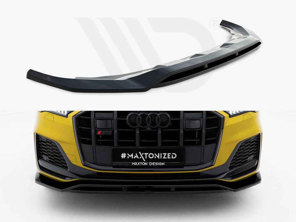 Maxton Design - FRONT SPLITTER AUDI SQ7 /Q7 S-LINE MK2 (4M) FACELIFT