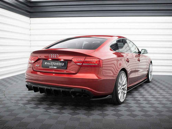 Maxton Design - Rear Side Splitters Audi S5 / A5 S-Line Sportback 8T