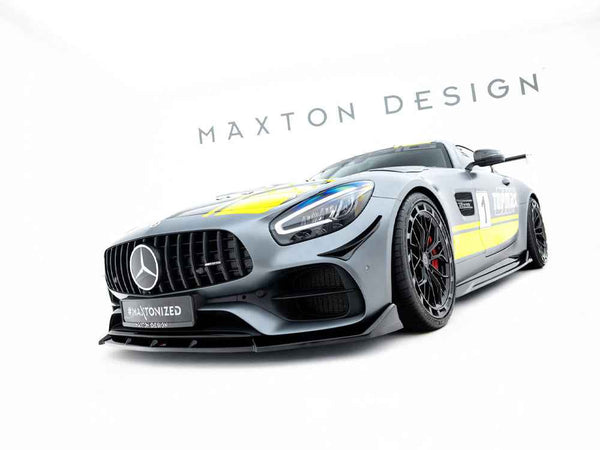 Maxton Design - Front Splitter Mercedes-AMG GT C C190 Facelift