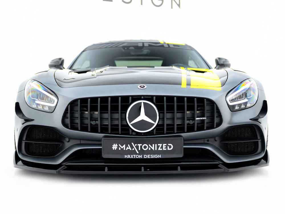 Maxton Design - Front Splitter Mercedes-AMG GT C C190 Facelift