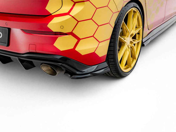 Maxton Design - Rear Side Splitters V.3 Volkswagen Golf GTI Clubsport Mk8 Facelift
