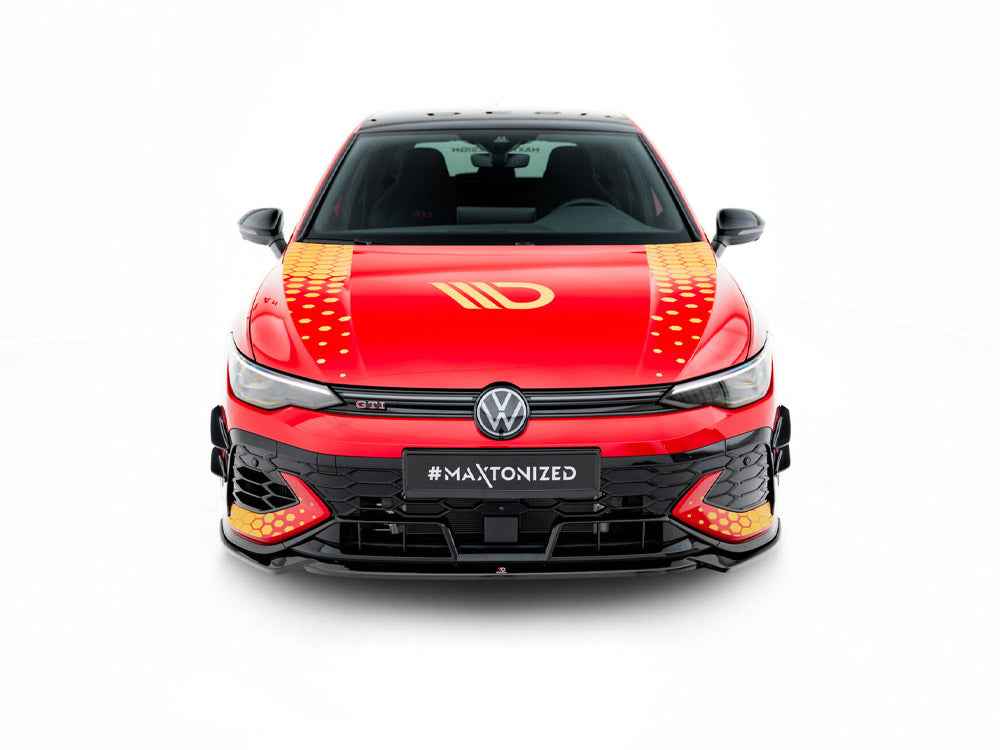 Maxton Design - Front Splitter V.4 Volkswagen Golf GTI Clubsport Mk8 Facelift