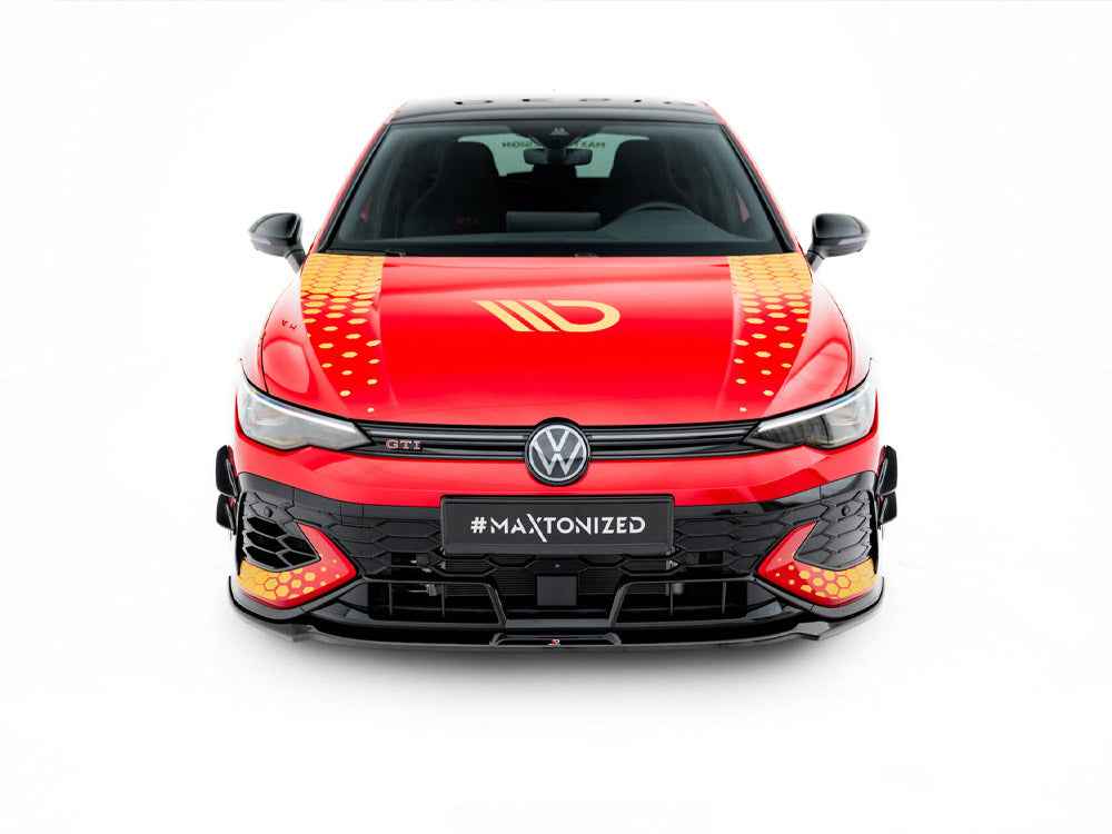 Maxton Design - Front Splitter V.3 Volkswagen Golf GTI Clubsport Mk8 Facelift