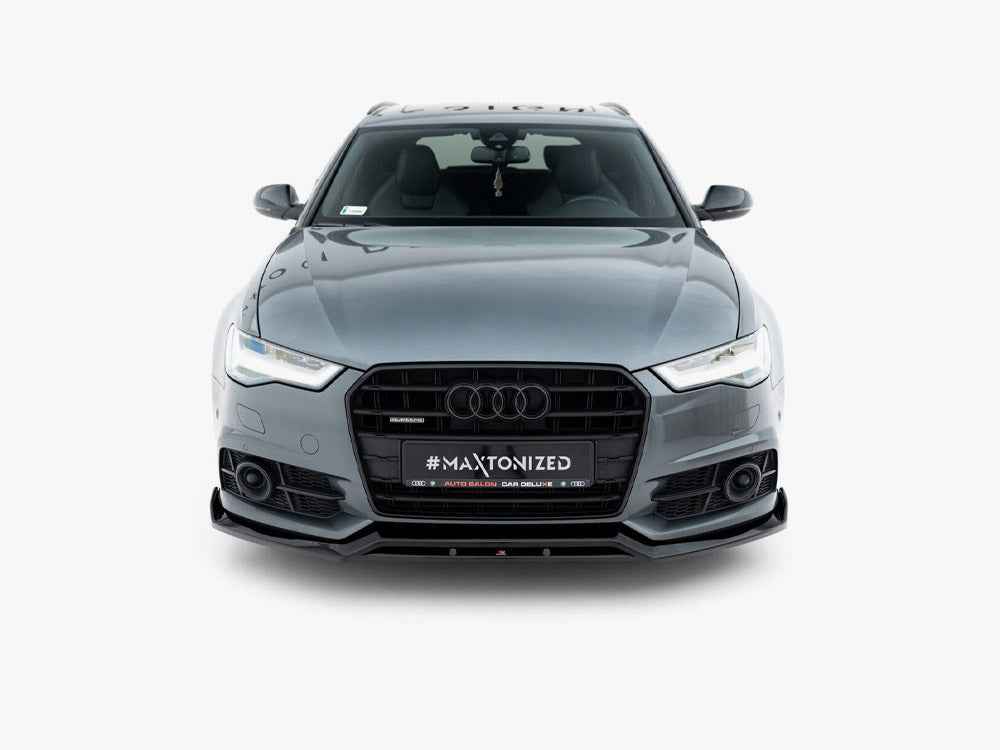 Maxton Design - Front Splitter V.3 Audi A6 / A6 C7 S-Line / S6 C7 Facelift