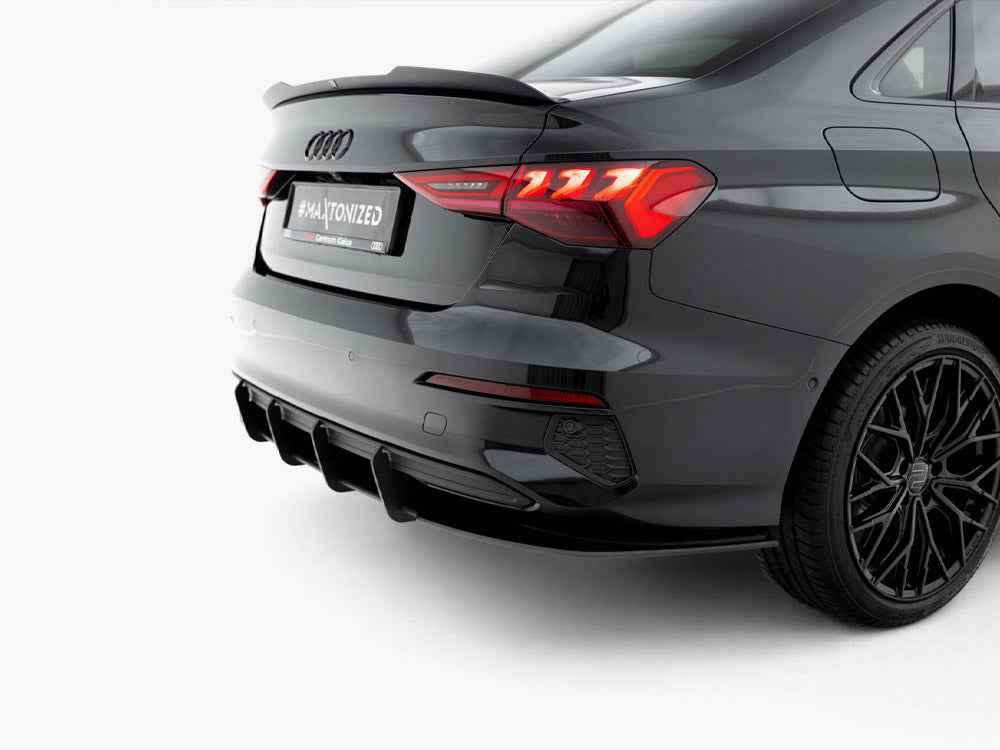 Maxton Design - Street PRO Rear Diffuser Audi A3 Sedan 8Y