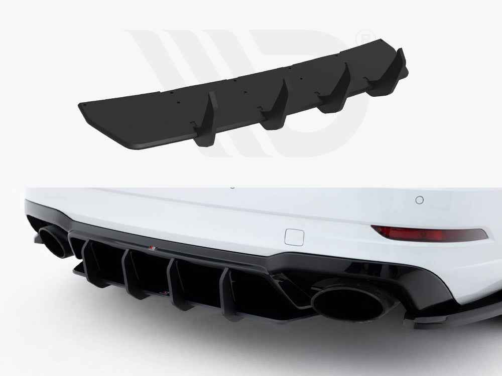 Maxton Design - Street PRO Rear Diffuser V.2 Audi RS3 Sedan 8V Facelift