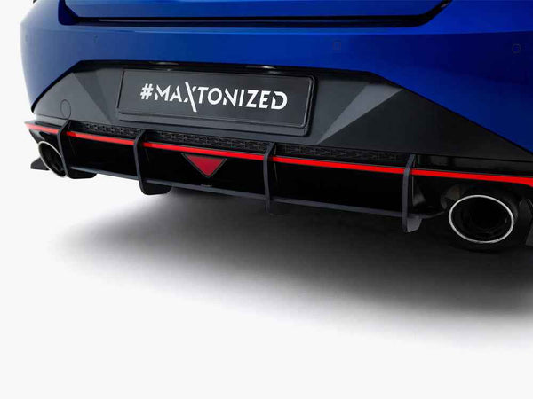 Maxton Design - Street PRO Rear Diffuser Hyundai Elantra N Mk7