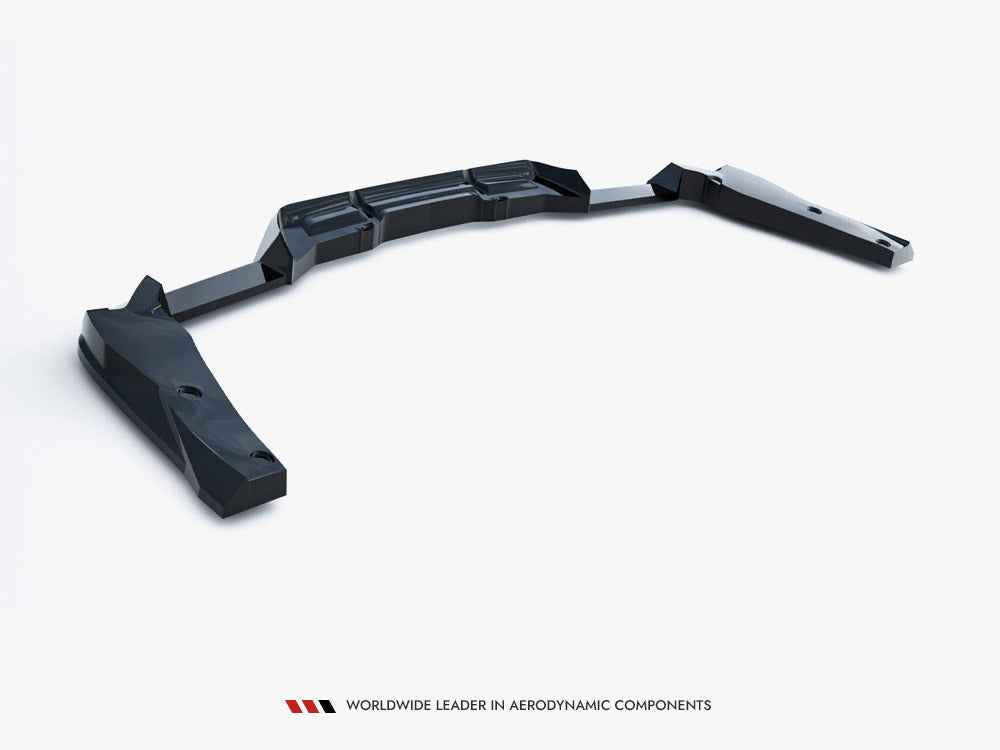 Maxton Design - Rear Splitter (Vertical Bars) BMW X4M F98 Facelift