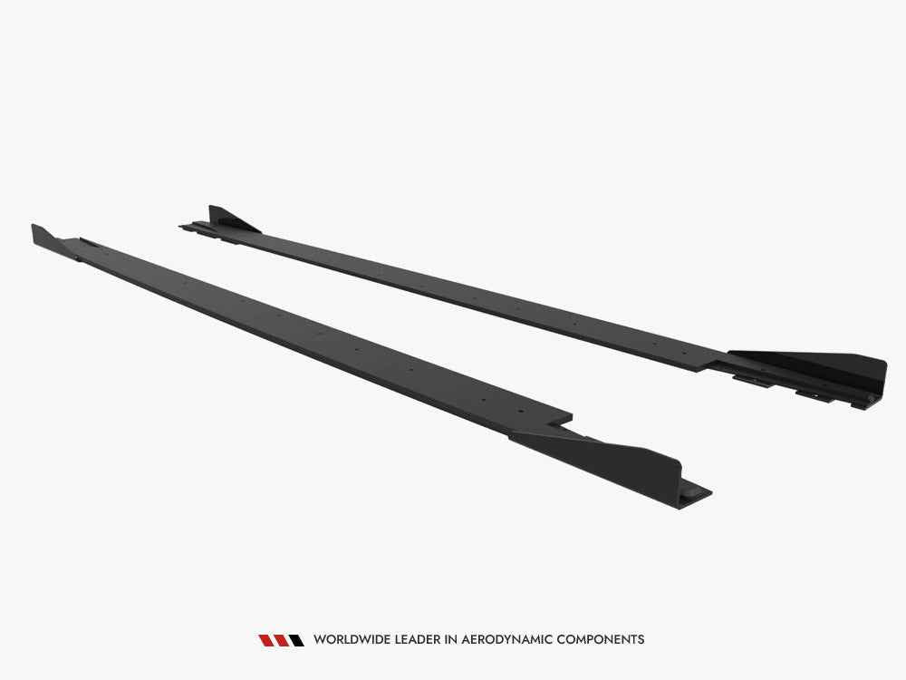 Maxton Design - Street PRO Side Skirts Diffusers + Flaps Mercedes-AMG CLE 53 C236